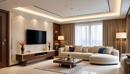 Fototapeta premium modern living room