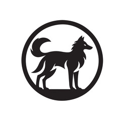 Wolf Silhouette vector illustration