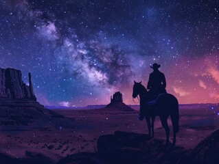 horse riding on a horse