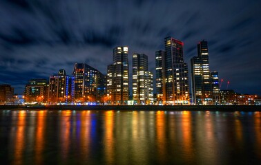 Naklejka premium River Thames City Scape