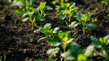 Obraz premium Ground planting