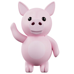 Pig 3d ILlustration