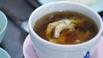 Chinese chicken feet soup