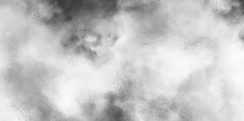 Abstract grey storm cloud texture. White dramatic smoke brush effect smoke swirls misty fog isolated, background. Gray grunge painted paper textured canvas for design watercolor scraped vector.	