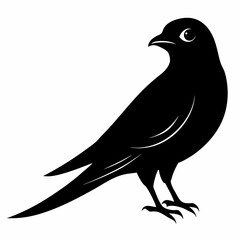 Cuckoo black silhouette