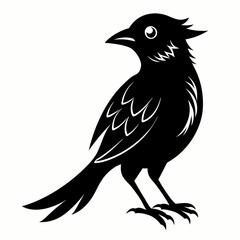Cuckoo black silhouette