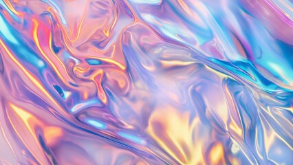 Holographic abstract colorful background wallpaper