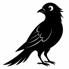 Cuckoo black silhouette