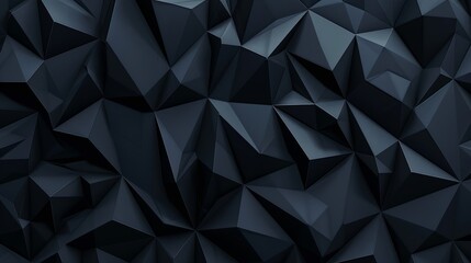 Abstract Black Geometric Background.