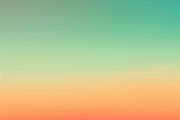 Naklejka premium Gradient background with soft pastel colors from peach to teal