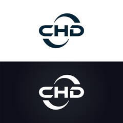 CHD logo. C H D design. White CHD letter. CHD, C H D letter logo design. C H D letter logo design in GOLD, GOLDEN LOGO, THREE, style. letter logo set in one artboard. C H D letter logo vector design.