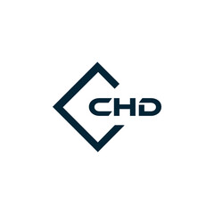 CHD logo. C H D design. White CHD letter. CHD, C H D letter logo design. C H D letter logo design in GOLD, GOLDEN LOGO, THREE, style. letter logo set in one artboard. C H D letter logo vector design.