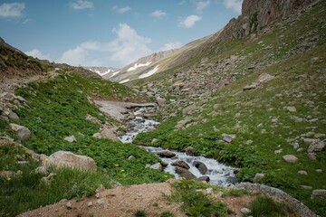 mountain landscape in the mountains