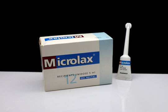 Boite de m&eacute;dicaments Microlax
