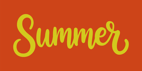 Summer Script Text