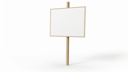 blank sign