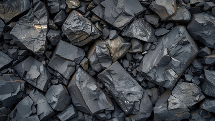 Rugged Radiance: Basalt Texture Wallpaper