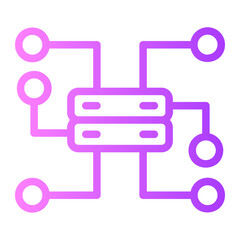 data complexity gradient icon