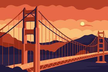 An Iconic San Francisco Suspension Marvel golden gate bridge, bridge, city, Connecting the City to Marin County, Offering Unparalleled Views, Rich History, and Engineering Brilliance.