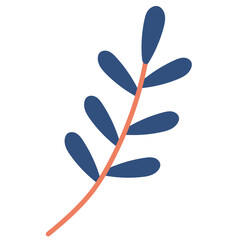 Hand drawn abstract organic shapes