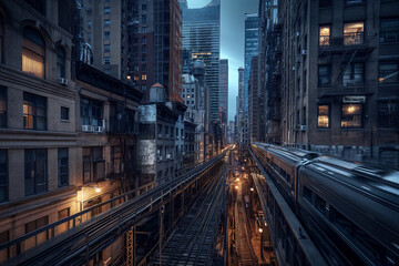 Document urban exploration with dynamic shot