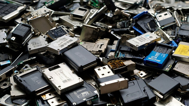 The piles of electronic goods, clocks, musical instruments and other things are already mounting