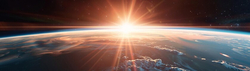 Fototapeta premium Astronomers detecting exoplanets using advanced telescopes, detection, space research