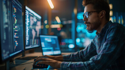 A data engineer managing ETL processes.