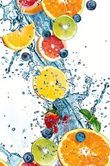 Refreshing Fruit Splash.