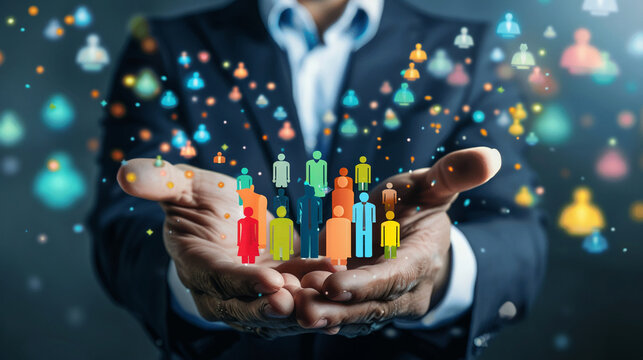 Manager uses market segmentation to target specific customer groups.