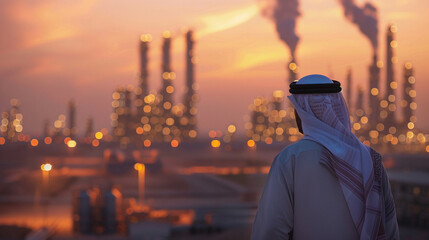 A Saudi university hosting a symposium on the economics of oil trade diversification. University Symposium