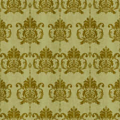 Classic Damask Seamless Pattern  Classical luxury old fashioned damask ornament Vector Illustration for Elegant Textile Design for decoration