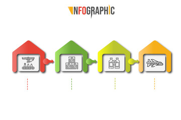 Infographic timeline store 4