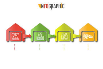 Infographic timeline store 3