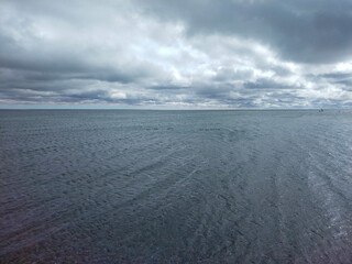 Atlantic ocean, mar argentino, chubut, argentina