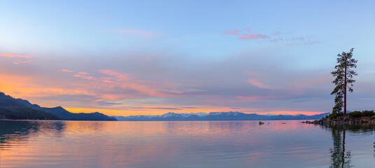 Lake Tahoe panorama