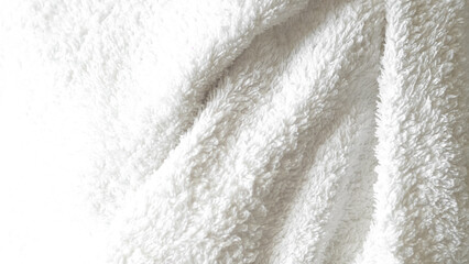 White towels in hotel cleaning service ensure hygiene and comfort for guests...