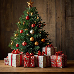 Christmas market in the city