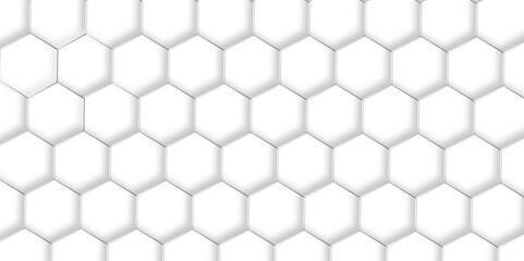 Abstract white background with hexagons. Abstract hexagon polygonal pattern background vector. seamless bright white Pattern with hexagons illustration of a honeycomb. Futuristic surface .