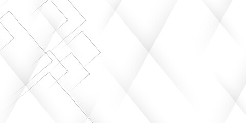 Seamless abstract technology line triangle diamond square background. Geometric lines white abstract modern geomatics background splash template for web design and site decoration.