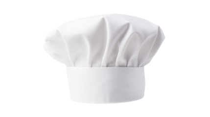 Chef hat transparent background.