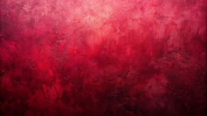 Fototapeta premium Vibrant crimson splash of abstract gradient with subtle texture and faint dark streaks, evoking intense emotions on a deep background.