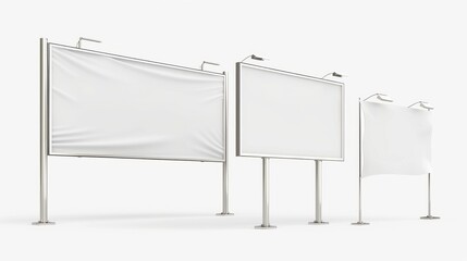 Blank Billboard Mockup