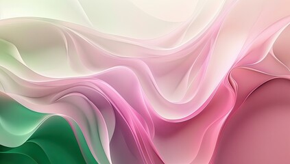 Fototapeta premium Abstract Flowing Pastel Colors