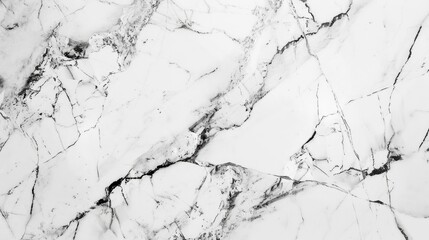 White marble background with copy space wide horizontal web banner