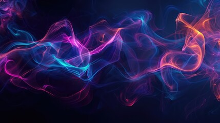 Obraz premium Colorful smoke