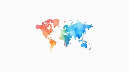 Obraz premium A vibrant watercolor image of the Paris Agreement