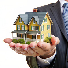 A model of a house realestate
