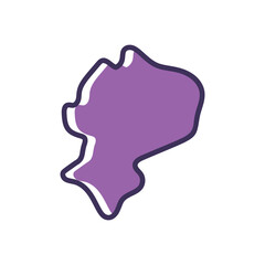 Country Map vector icon