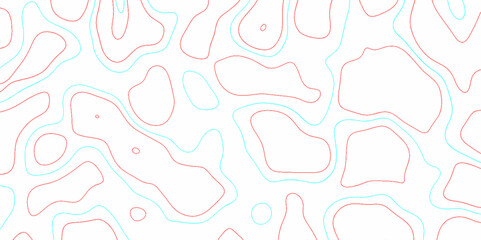 Natural printing illustrations of maps. topographic map in contour line light topographic topo contour map and ocean topographic line map